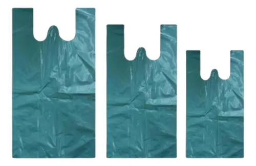 BOLSAS CAMISETA DE BAJA DENSIDAD COLOR