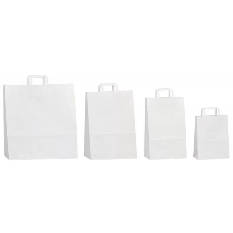 BOLSAS BLANCAS CON MANIJA ESCONDIDA