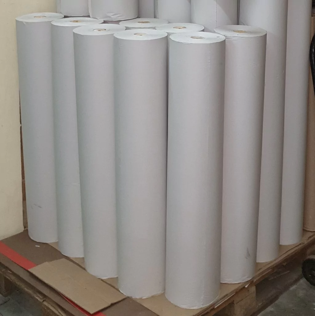 BOBINA DE PAPEL SULFITO BLANCO