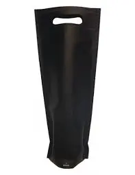 [41710] BOLSA DE TELA BOTELLA  (17x40 NEGRA) 